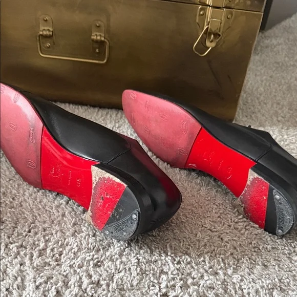 Christian Louboutin Black Greggo Flat